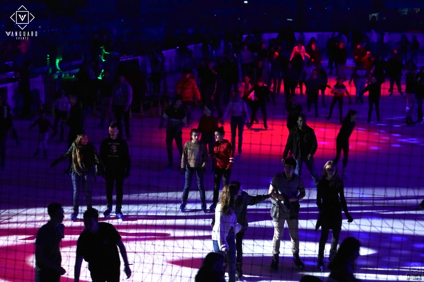 Evénement ‘Ice Clubbing’ à la patinoire de Nantes le 11 janvier 2020, organisé par Vanguard Events avec Trance In France.