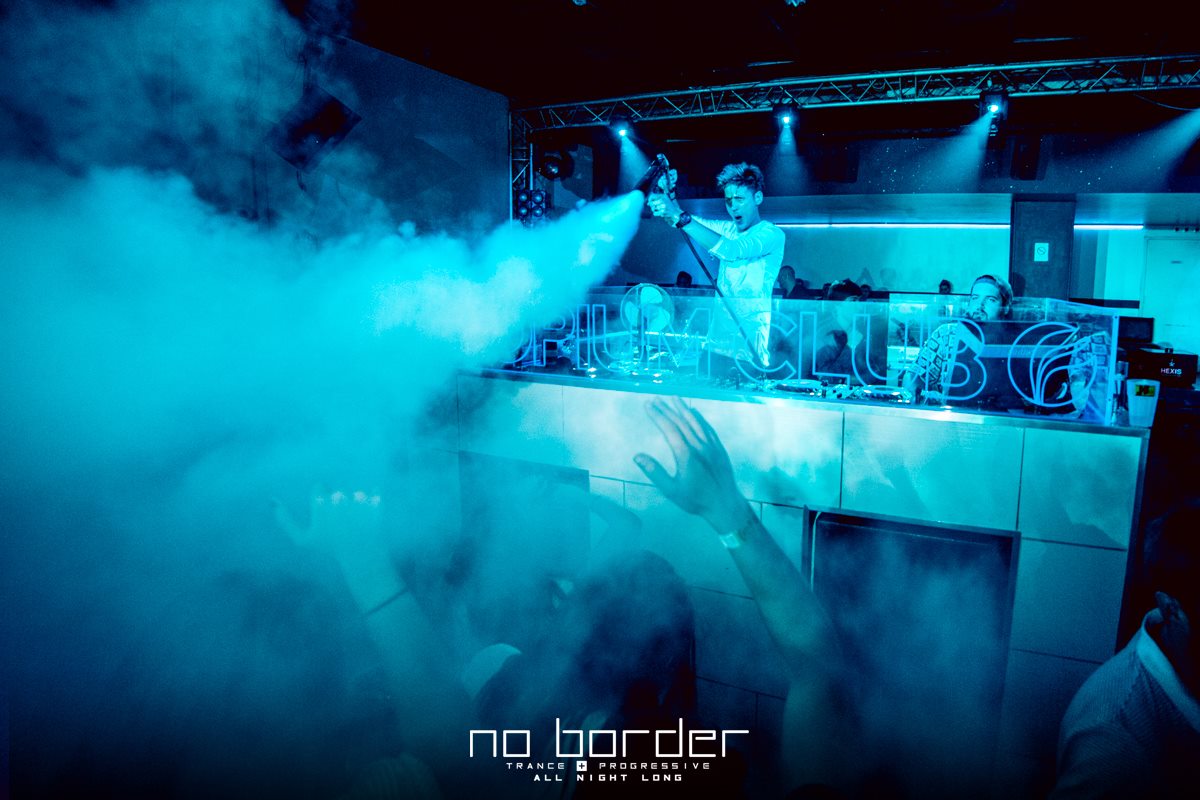 Soirée Trance In France 'No Border' à l'Opium Club à Toulouse le 15 avril 2016 avec David Gravell, Tom Neptunes, Fura et Pasko.