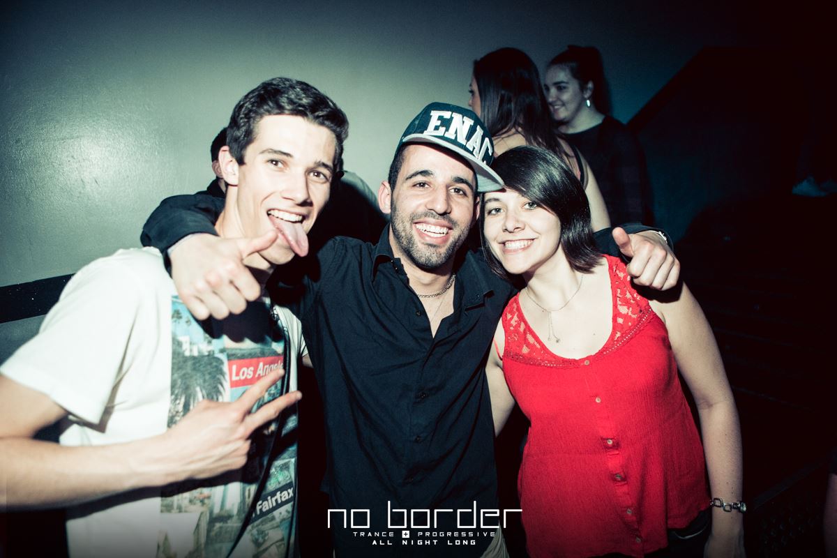 Soirée Trance In France 'No Border' à l'Opium Club à Toulouse le 15 avril 2016 avec David Gravell, Tom Neptunes, Fura et Pasko.