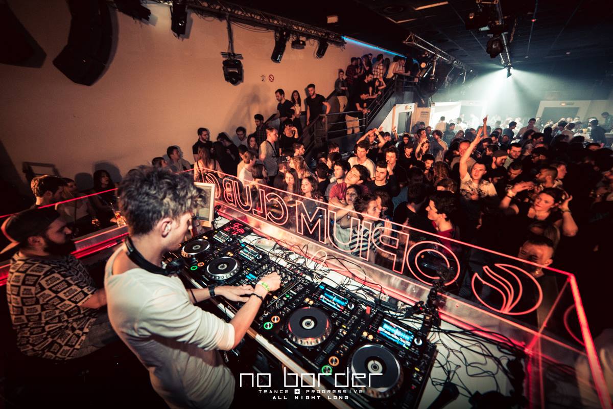 Soirée Trance In France 'No Border' à l'Opium Club à Toulouse le 15 avril 2016 avec David Gravell, Tom Neptunes, Fura et Pasko.