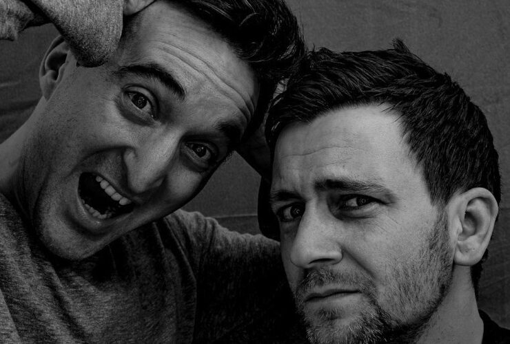 Photo du duo d'artistes Trance Stoneface & Terminal