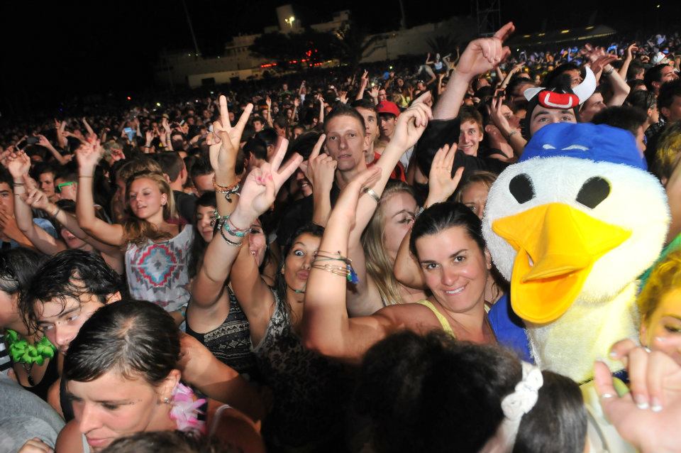 Événement Electrobeach Music Festival 2012 au Port-Barcarès en partenariat avec Trance In France, avec notamment Ferry Corsten sur la line up