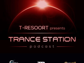 Pochette du podcast 'Trance Station' par T-Resoort, spéciale Halloween Mix 2023