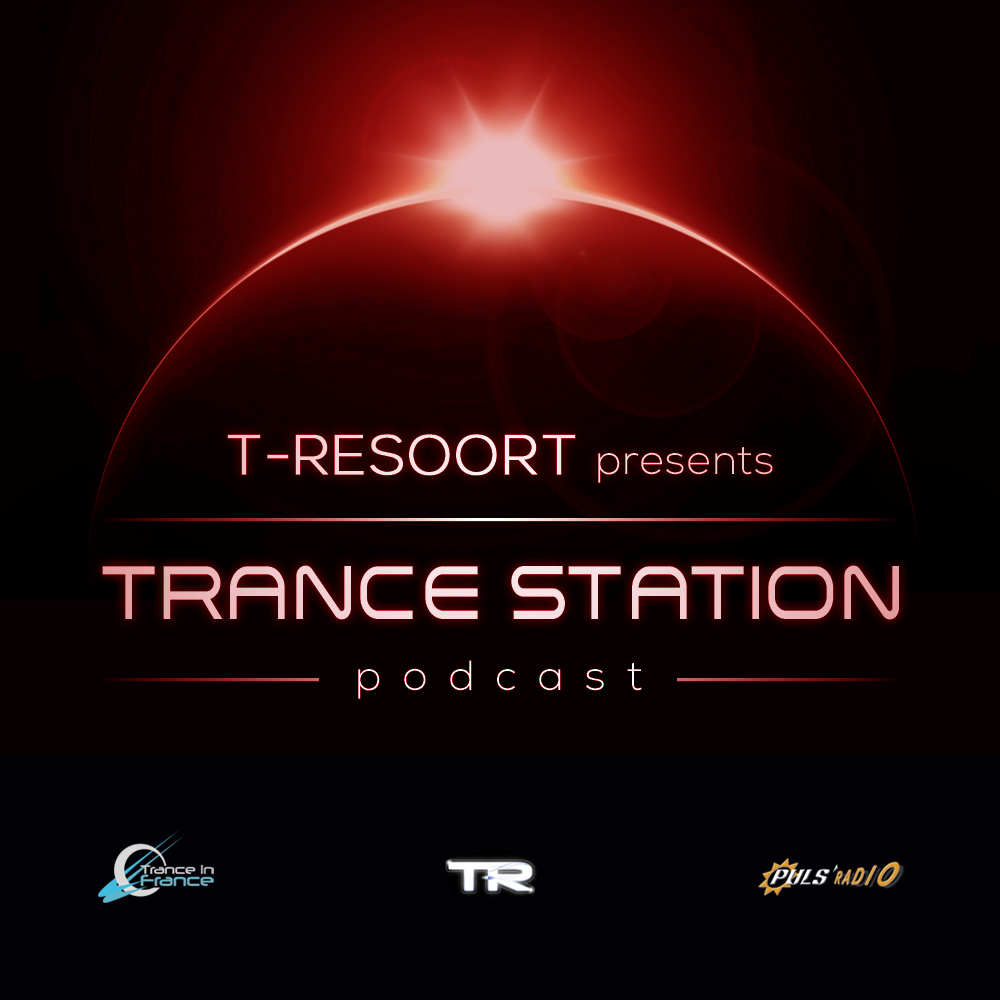 Pochette du podcast 'Trance Station' par T-Resoort, spéciale Halloween Mix 2023