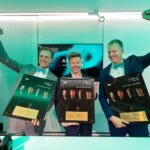 Armin van Buuren, Ferry Corsten et Ruben de Ronde très heureux d'avoir vu leur titre "Destination" élu 'Tune Of The Year 2023' (Top 50 Trance 2023 de l'émission A State Of Trance)