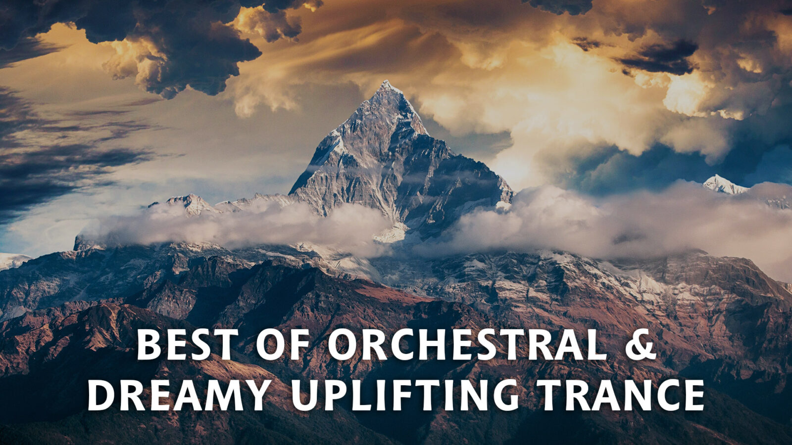Pochette de la compilation 'Best Of Orchestral & Dreamy Uplifting Trance' mixée par T-Resoort
