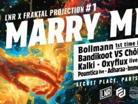 Flyer de l'événement Marry Me par Laissez Nous Raver (LNR) et Fraktal Projection