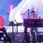 Le duo Underworld en performance live à Ultra Korea 2019