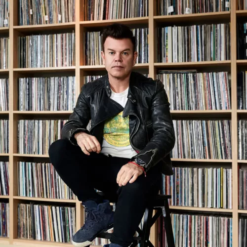 Portrait de Paul Oakenfold, DJ et producteur britannique de Trance