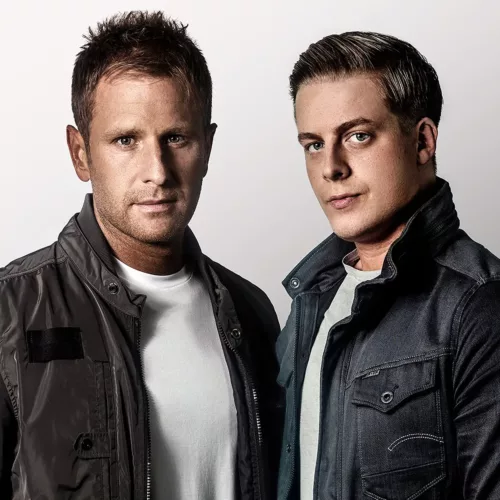 Portrait de Tritonal, duo américain de musique électronique